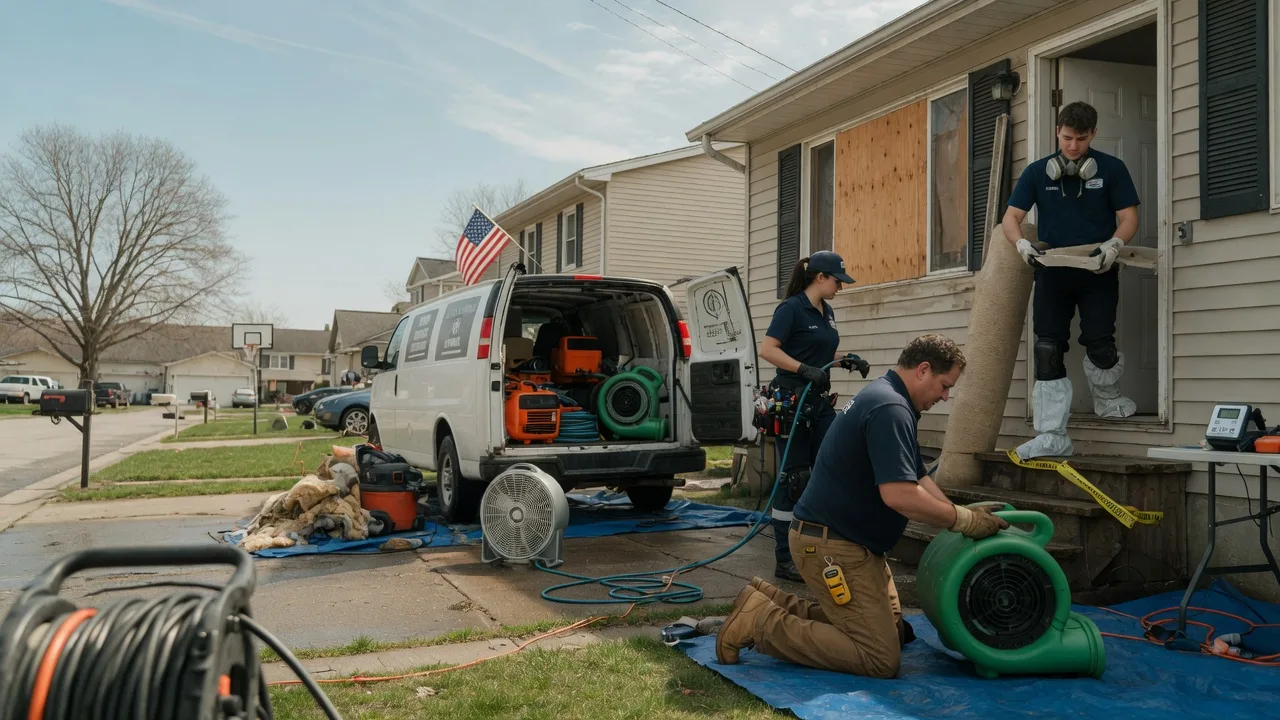 Water Damage Restoration in Somerdale, OH near me